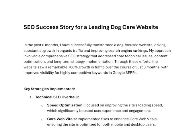 do advanced SEO audit, technical and competitor analysis, google ranking plan
